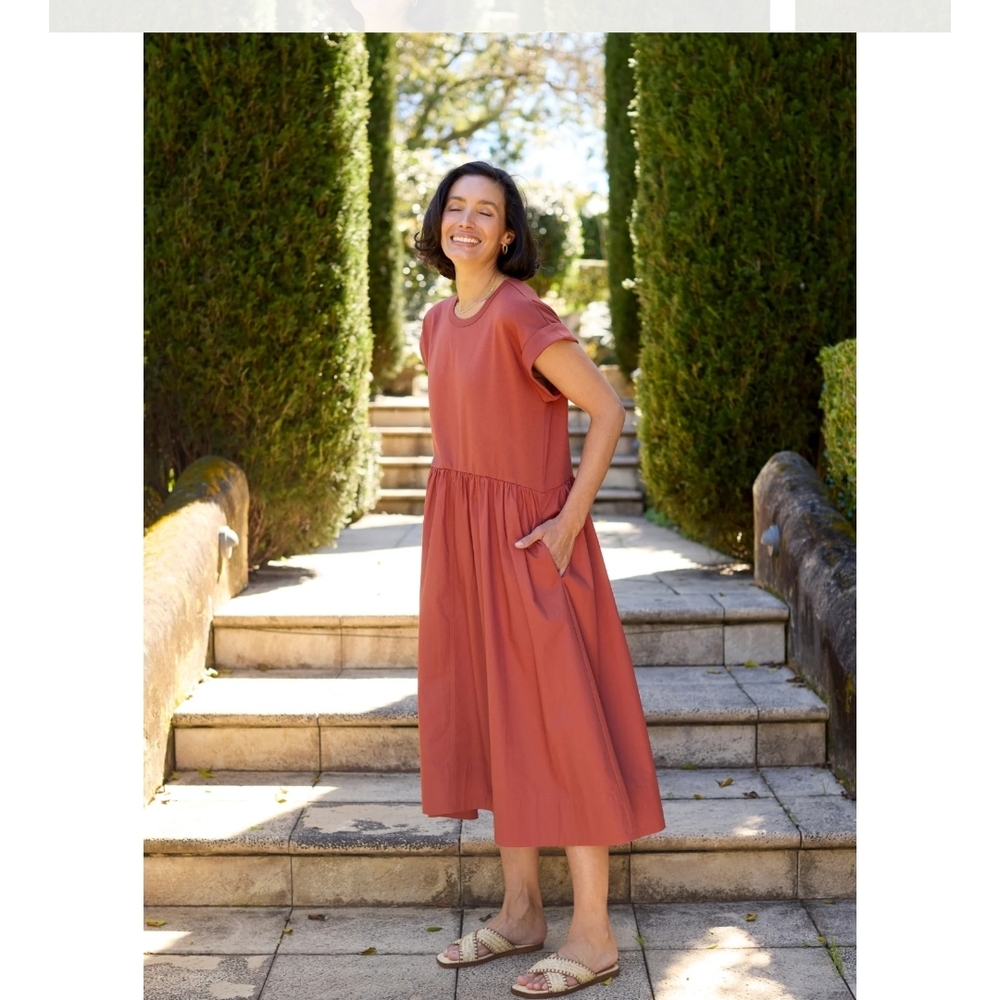 MAYE Greta Midi Dress XS
